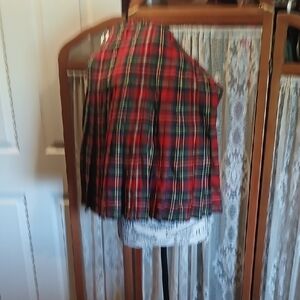 Scottish Zombie Red Plaid Skirt
